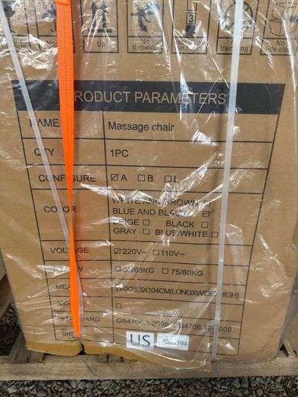 2025 IR Sdlanch Unused IRMC Massage Chair