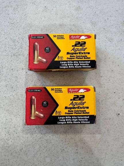 Aguila .22LR Ammo - 2 Boxes of 50 image