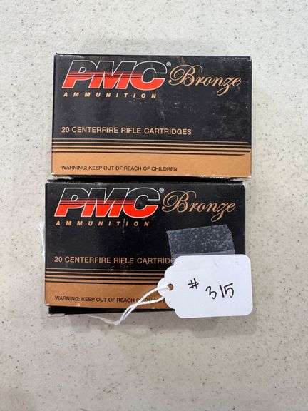 PMC 223 REM Ammo - 2 Boxes of 20 image