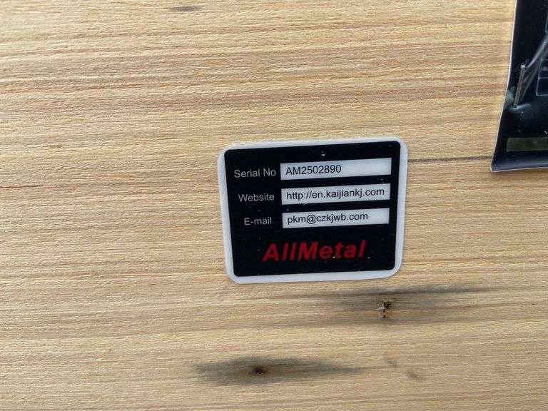 AllMetal Unused K2119 23ftx22ft Double Garage Metal Shed