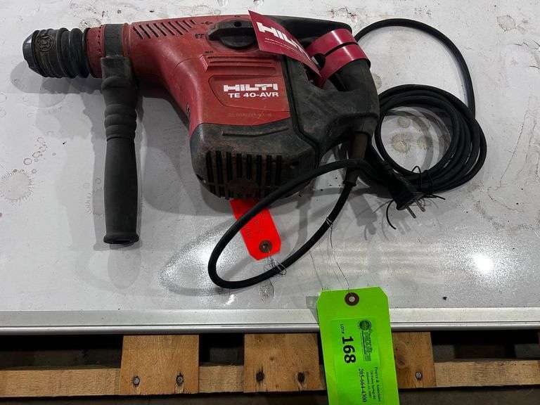 "HILTI"  MODEL TE40 / AVR ROTARY HAMMER DRIL image