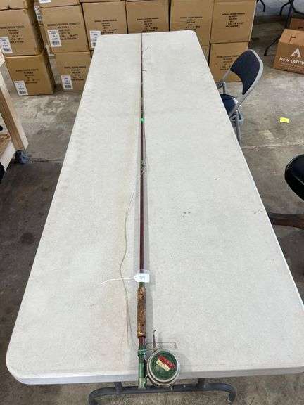 (1) Fly Fishing Rod with Martin Mohawk Automatic Reel image