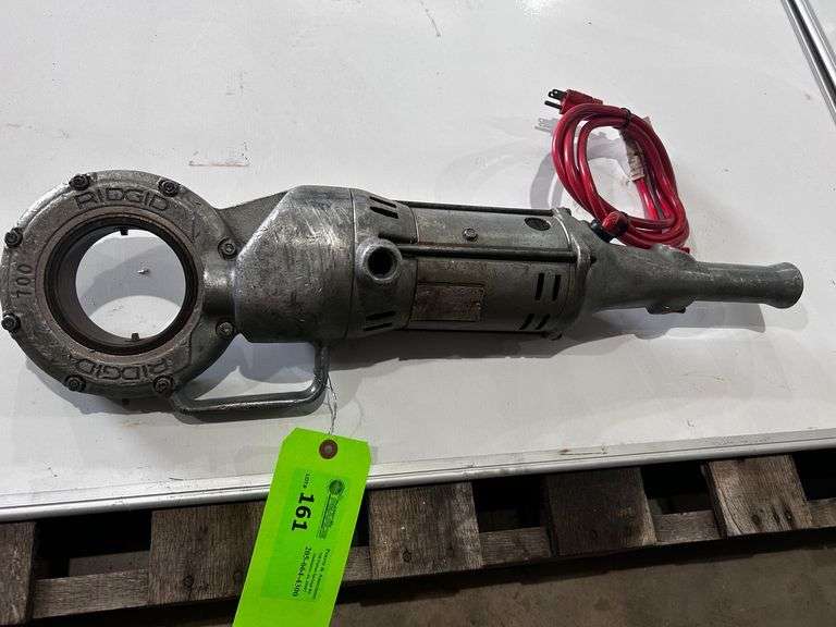 "RIDGID" MODEL 700 POWER PONY  HAND HELD PIPE THREADER image