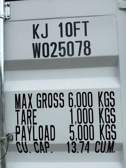 2025 "One Use" AllMetal 10ft Steel Office Container