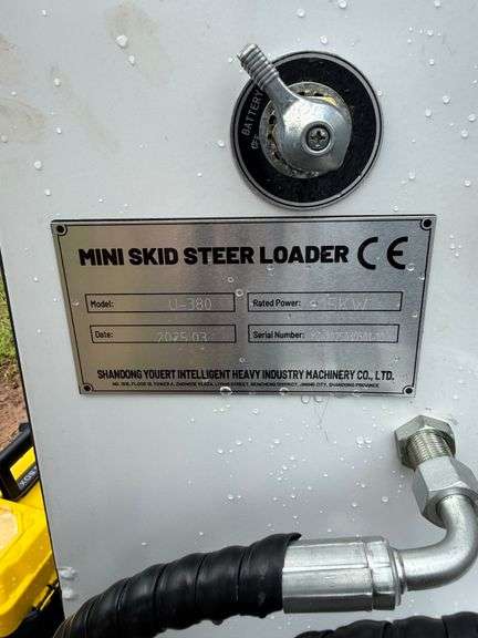 2025 Youert Unused U-380 Mini-Track Loader