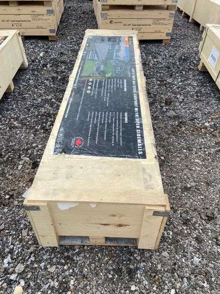Landhonor Unused LHR-CP1119 11FTx19FT All Steel Carport with 10FT Open Sidewalls