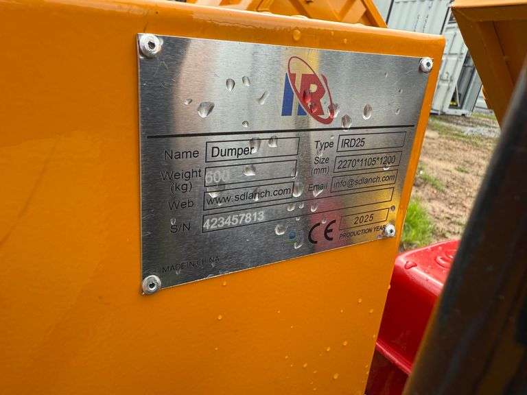 2025 IR Sdlanch Unused IDR25 Track Crawler Dumper