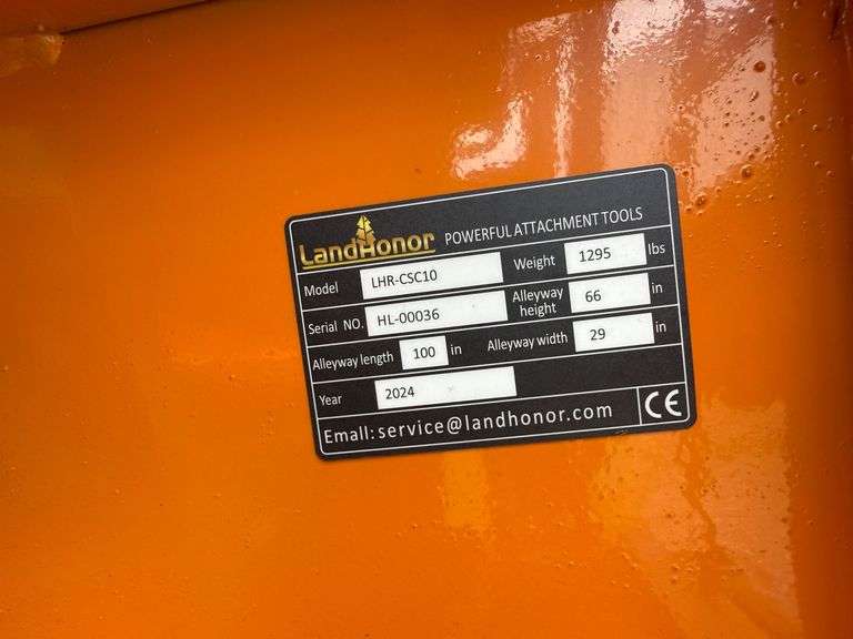 2025 Landhonor Unused LHR-CSC10 10' Cattle Work Chute