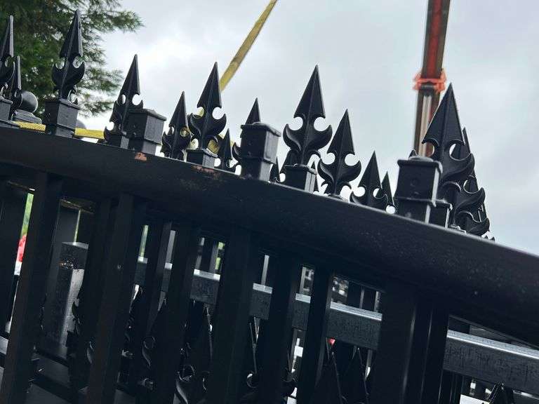 2025 KJ Unused K0720 Heavy Duty Metal Farm Driveway Gates