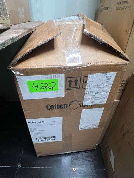 Lot - Cotton Bay Essential Full XL Mattress Pads image