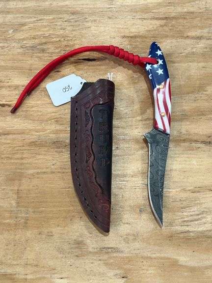 Special Edition MAGA Damascus Steel Knife image