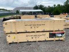 Allmetal Unused K4230T 42ftx30ft Metal Storage Shed