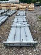 (100) Panels - AllMetal K0311 Unused 10ft Corrugated Steel panels