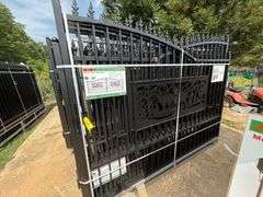 2025 KJ Unused K0720 Heavy Duty Metal Farm Driveway Gates