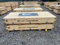 KJ Unused K1912 20ftx12ft Livestock Metal Shed