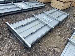 (100) Panels - AllMetal K0311 Unused 10ft Corrugated Steel panels