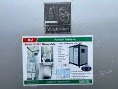 2025 KJ Unused K1522 Portable Restroom