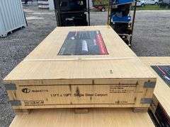AllMetal Unused K1119 11ftx19ft All-Steel Carport