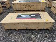 AllMetal Unused K2030 20ftx30ft Metal Garage