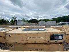 AllMetal Unused K2030 20ftx30ft Metal Garage