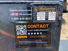 2025 Wolverine Unused BC-13-72W Skidsteer 72in Brush Cutter
