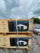 KJ Unused K3325 33ftx25ft Double Garage Steel Barn Shed