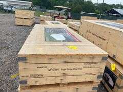 AllMetal Unused K1220 12ftx20ft Single Garage Metal Shed