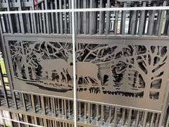 2025 AllMetal Unused K0720 Metal Farm Driveway Gates
