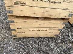 KJ Unused K2119 23ftx22ft Double Garage Metal Shed