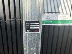 2025 KJ Unused K0608-22 Heavy Duty Powder Coated Steel Site Fence