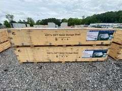 KJ Unused K4230T 42ftx30ft Metal Storage Shed