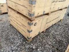 KJ Unused K2119 23ftx22ft Double Garage Metal Shed