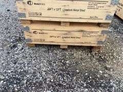 KJ Unused K1912 20ftx12ft Livestock Metal Shed