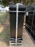 2025 KJ Unused K0608-22 Heavy Duty Powder Coated Steel Site Fence