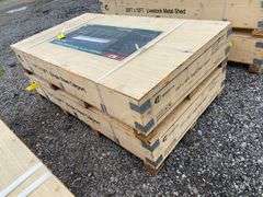 KJ Unused K1119 11ftx19ft All-Steel Carport