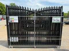 2025 AllMetal Unused K0720 Metal Farm Driveway Gates