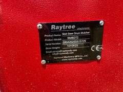 2025 Raytree Unused RMBD72 Skidsteer 72in Drum Mulcher