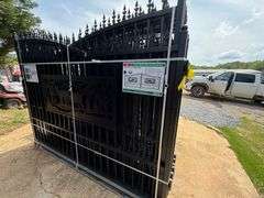 2025 KJ Unused K0720 Heavy Duty Metal Farm Driveway Gates