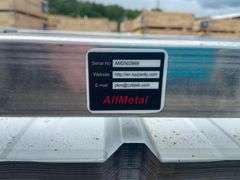 (100) Panels - AllMetal K0311 Unused 10ft Corrugated Steel panels