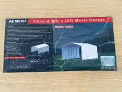 AllMetal Unused K2030 20ftx30ft Metal Garage