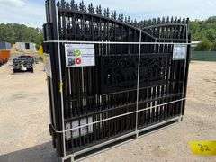 2025 AllMetal Unused K0720 Metal Farm Driveway Gates