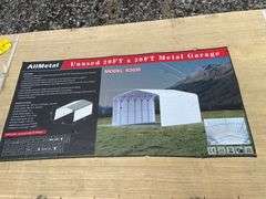AllMetal Unused K2030 20ftx30ft Metal Garage