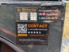 2025 Wolverine Unused BC-13-72W Skidsteer 72in Brush Cutter