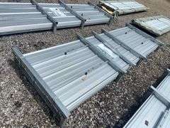 (100) Panels - AllMetal K0311 Unused 10ft Corrugated Steel panels