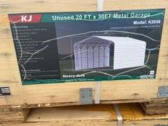 AllMetal Unused K2030 20ftx30ft Metal Garage