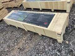 Landhonor Unused LHR-CP1119 11FTx19FT All Steel Carport with 10FT Open Sidewalls