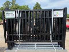 2025 AllMetal Unused K2007N Metal Farm Driveway Gates