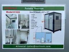 2025 Allmetal Unused K1522 Portable Restroom