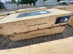 AllMetal Unused K2030 20ftx30ft Metal Garage