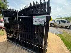 2025 KJ Unused K0720 Heavy Duty Metal Farm Driveway Gates
